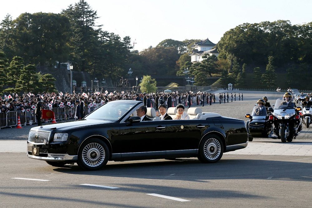 Emperor Naruhito Toyota Century Royal
