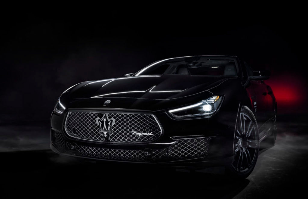 Maserati teams up with streetwear label Fragment for limited edition Ghiblis and apparel