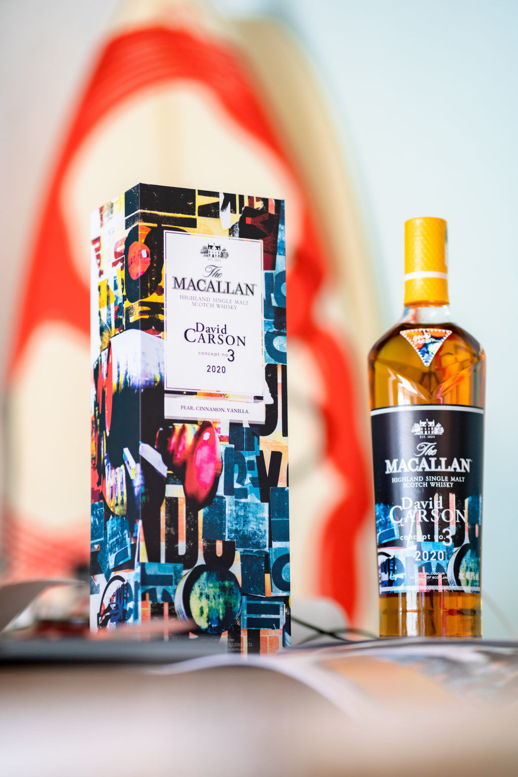 The Macallan unveils its most vibrant exclusive yet with graphic designer David  Carson