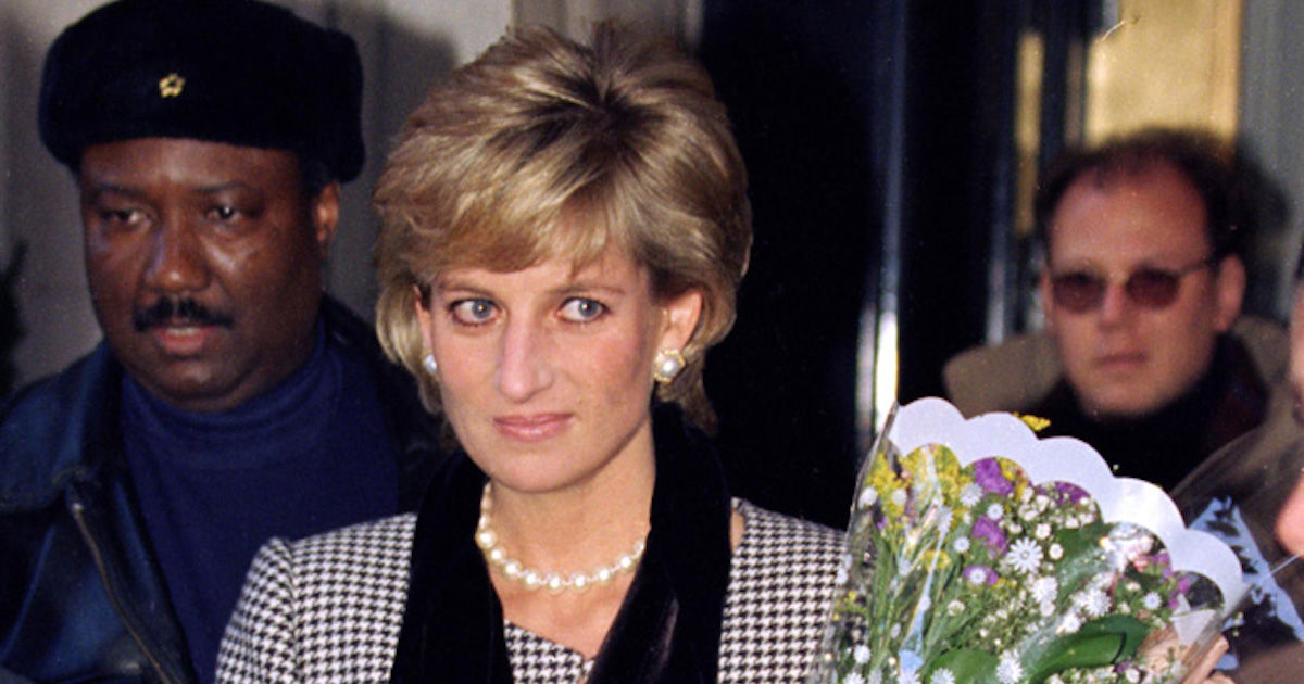 princess diana with lady dior bag