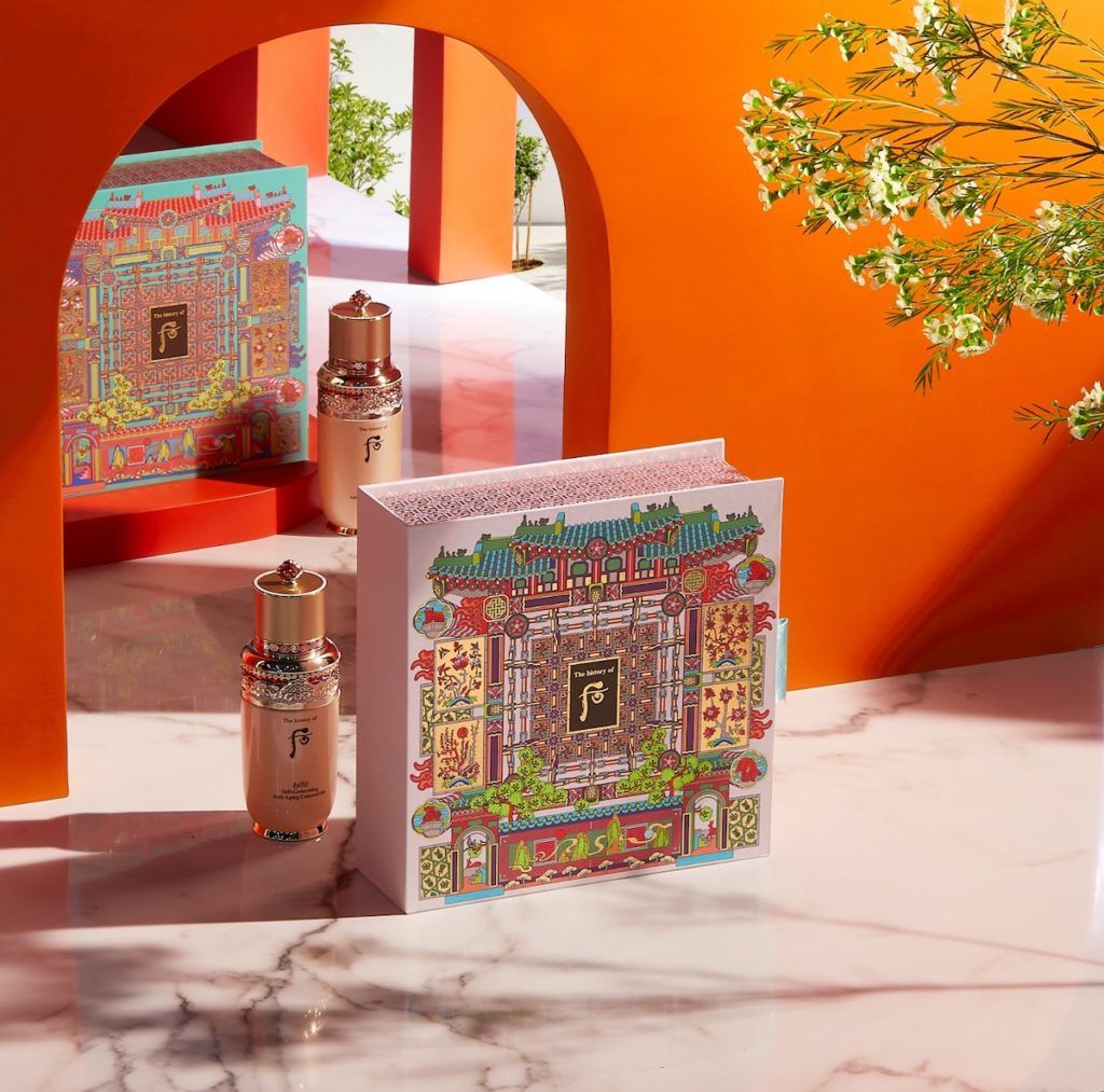 The History of Whoo partners with Parisian artist Pierre Marie for two limited-edition sets