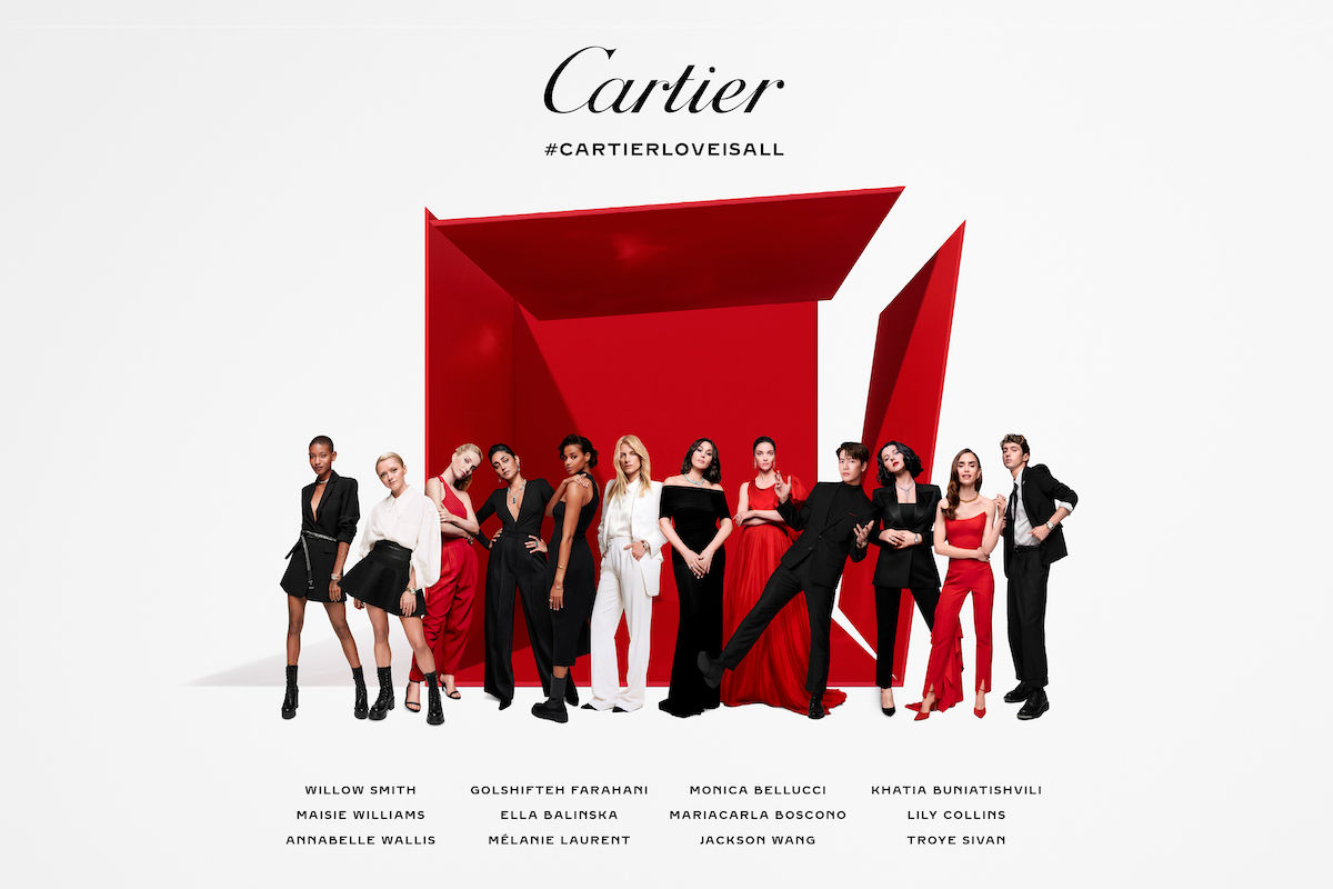 Cartier unveils "Love is All" film with a starstudded cast