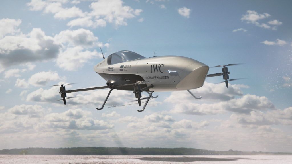 This is what the Airspeeder Electric Flying Car Race will look like