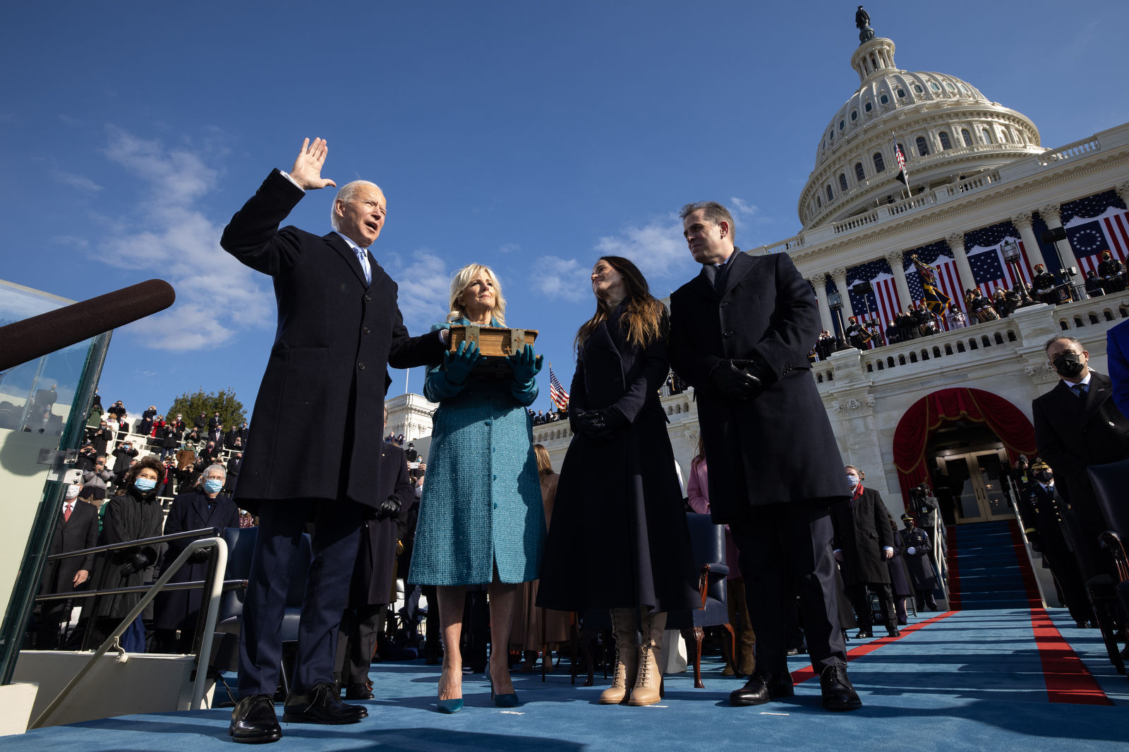 Joe Biden takes oath