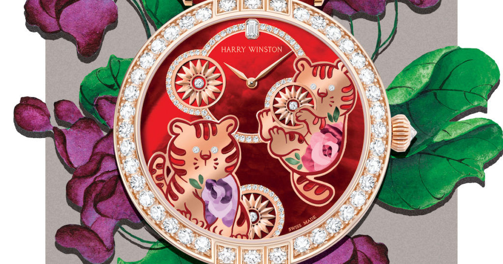 Ring in the Year of the Tiger with a limited-edition Harry Winston Premier timepiece