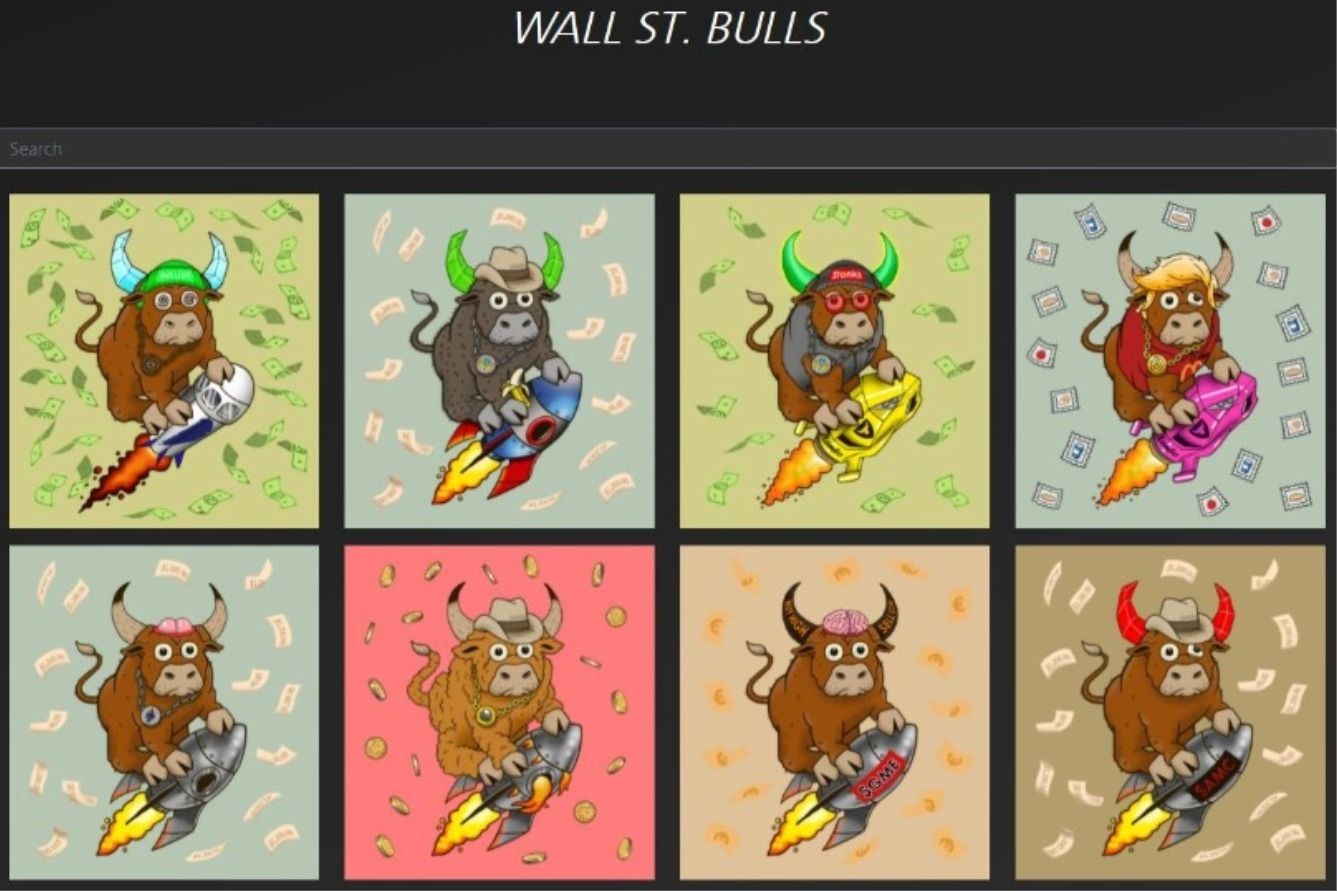 Makers of Wall Street bulls NFTs, that sold out in 32 minutes, introduce new feature