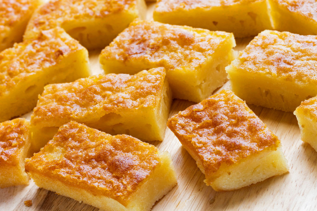Forget brownies — the Hawaiian butter mochi is a delicious snacking alternative