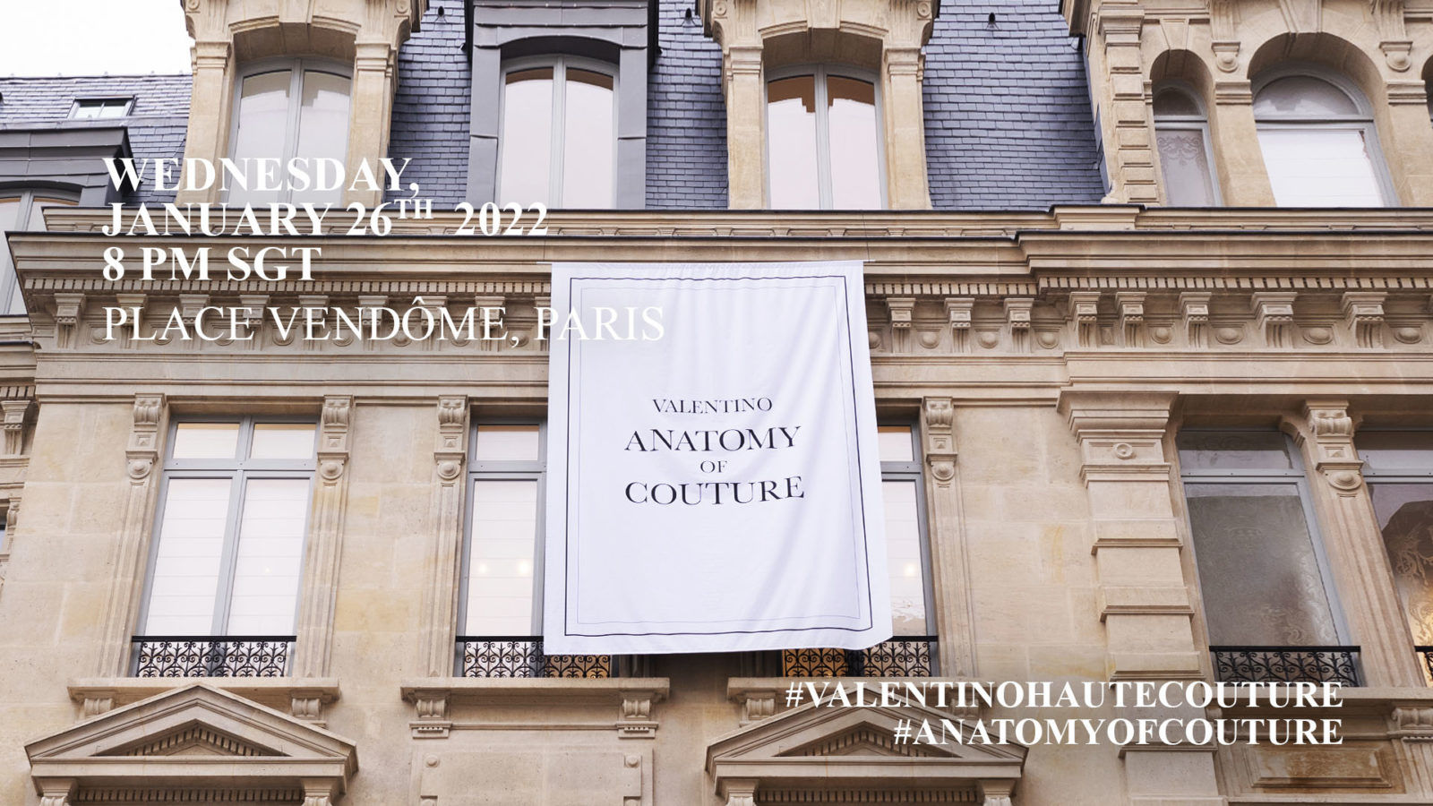 Livestream: Valentino Spring/Summer 2022 “Anatomy Of Couture” show