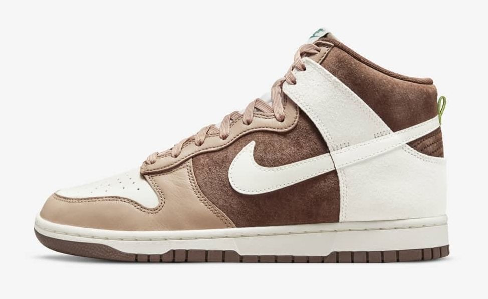 Nike Dunk High Light Chocolate sneakers