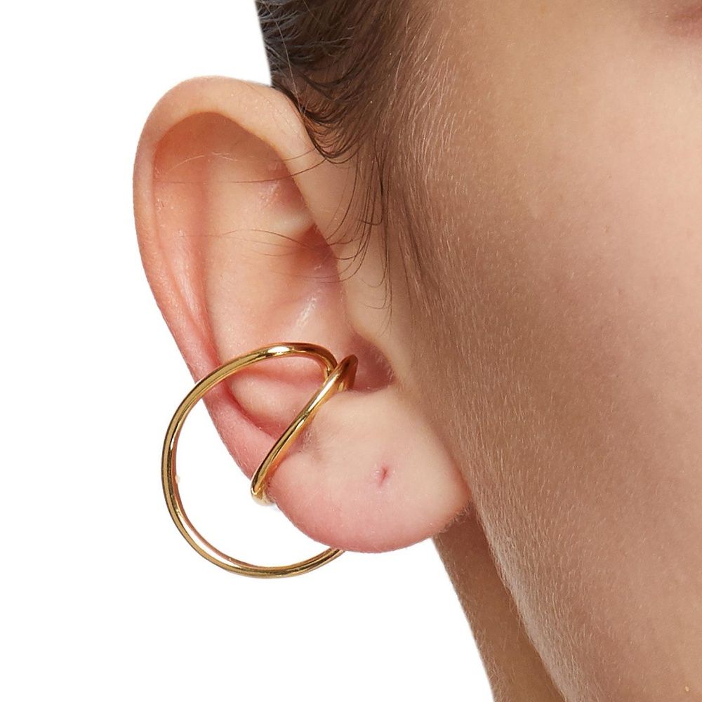 Ear cuffs for no-pain, no-piercing earscapes
