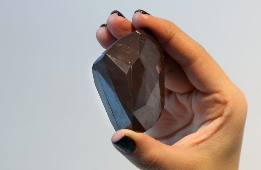 The largest ever cut diamond at auction sells for £3.2 million