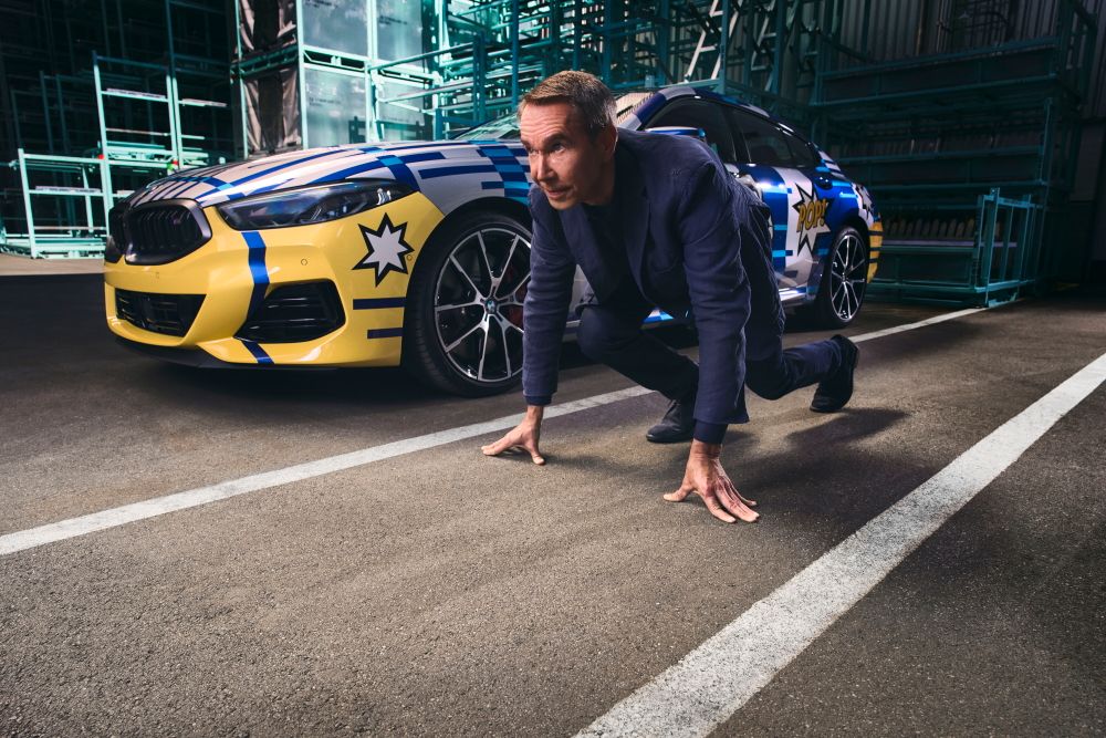 Take a look at the BMW 8 X Jeff Koons Art Car