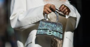 rhinestone balenciaga bag