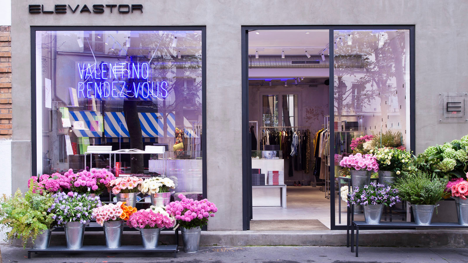 Valentino takes over Merci Marcel Club Street this March