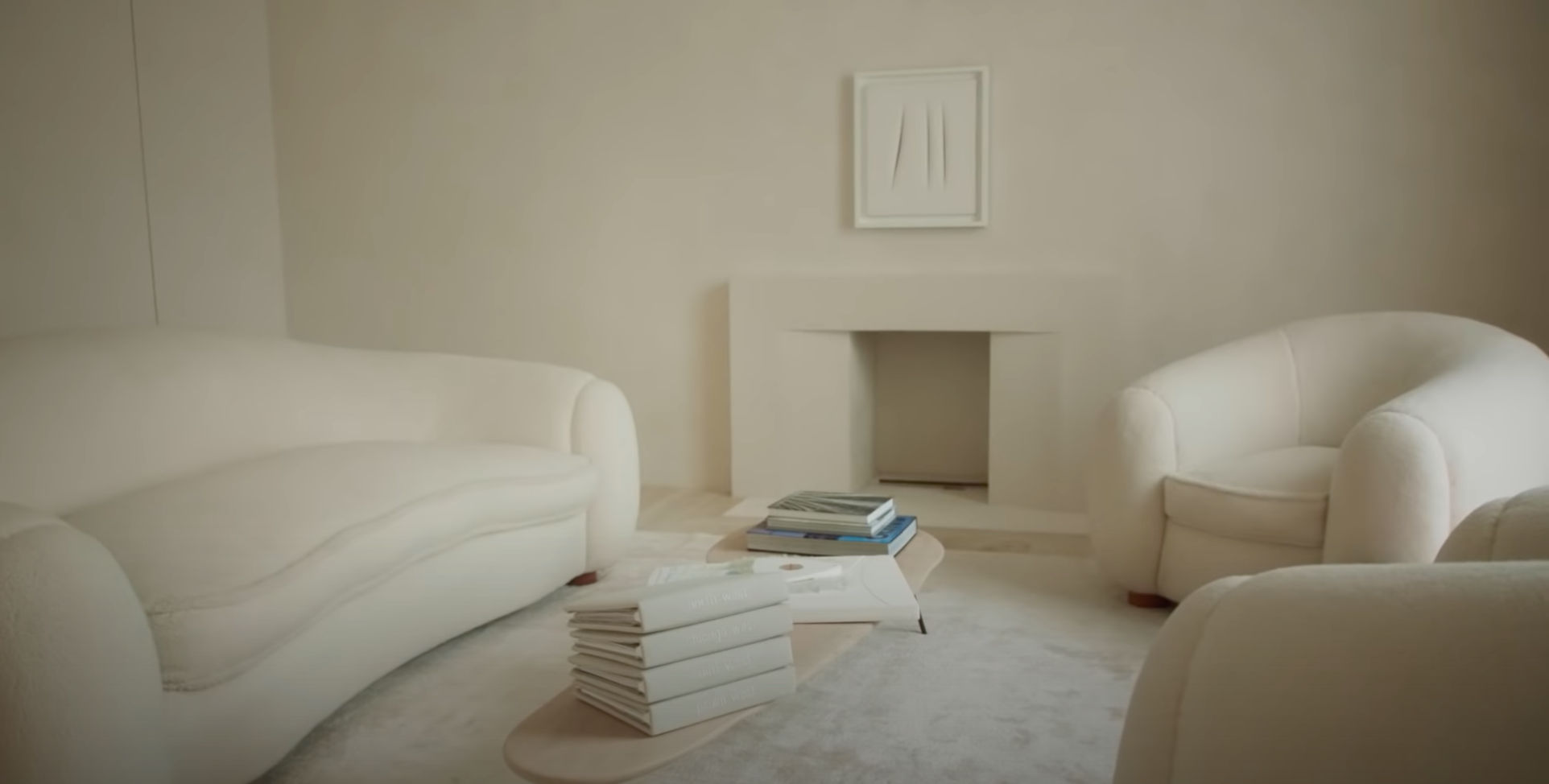 Kim Kardashian neutral home interior design