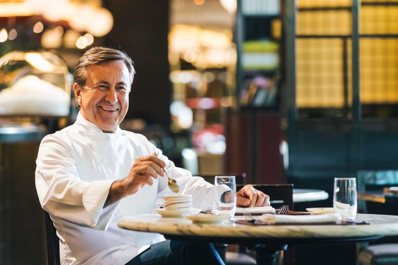 French chef Daniel Boulud of DB Bistro wants to please you