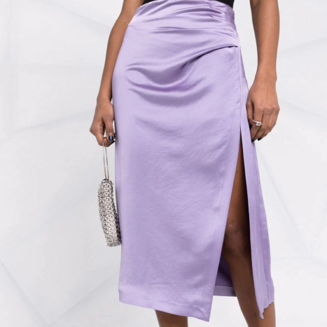 Blanca Vita Satin Skirt