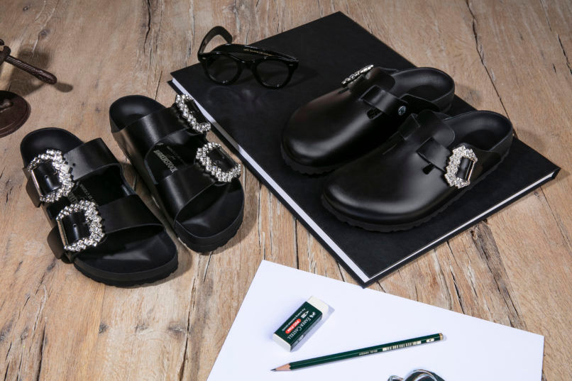 【関税送料込】Manolo Blahnik×BIRKENSTOCK★Boston サンダル MANOLO BLAHNIK × Birkenstock Boston サンダル