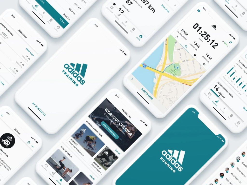 Adidas running best sale google play