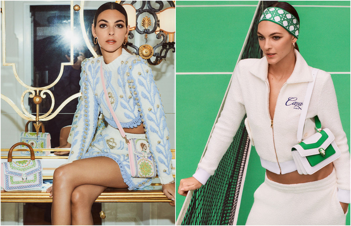 Après-sport style gets a glamorous update with this Bvlgari and Casablanca collaboration