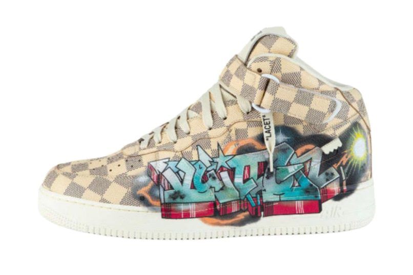 Score the LV x Nike Air Force 1 by Virgil Abloh sneakers in Singapore