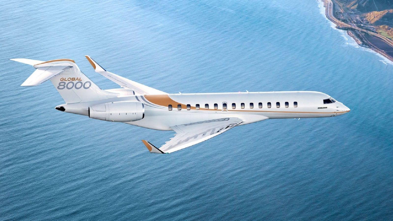 Bombardier introduces the world’s fastest business jet, the Global 8000