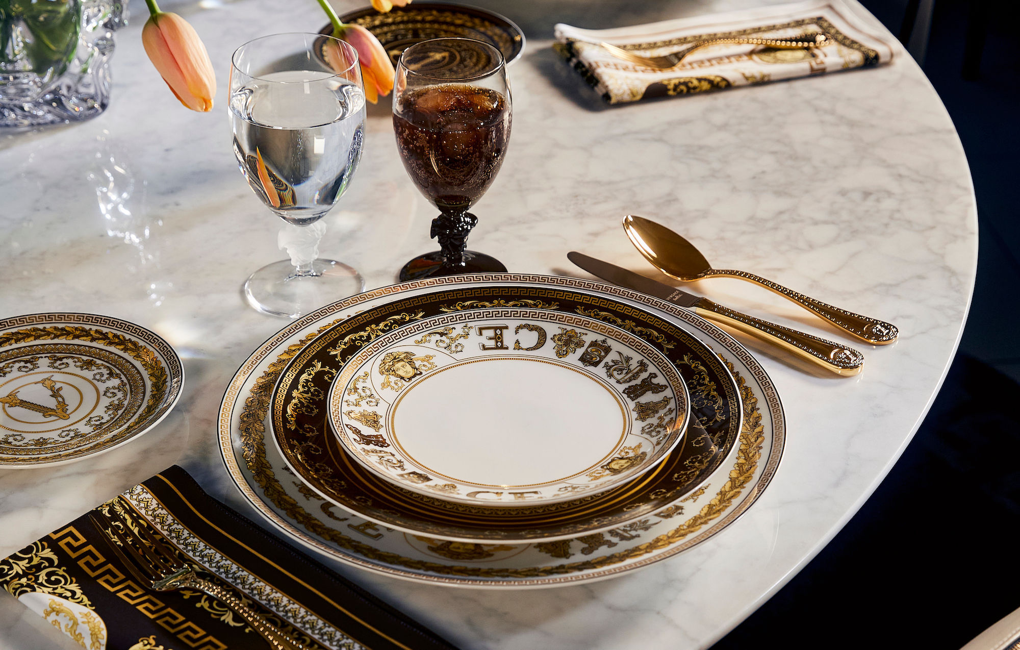 VERSACE Rosenthal コラボ ガラスオーナメント - ラッピング・包装