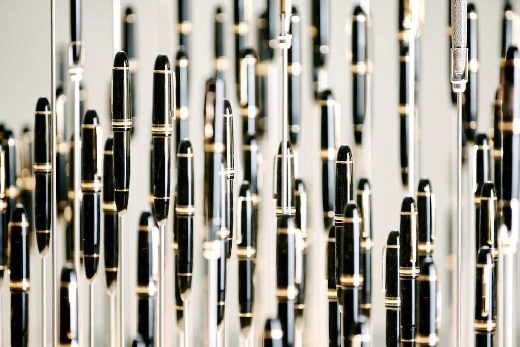 The new Montblanc Haus in Hamburg is celebration of writing