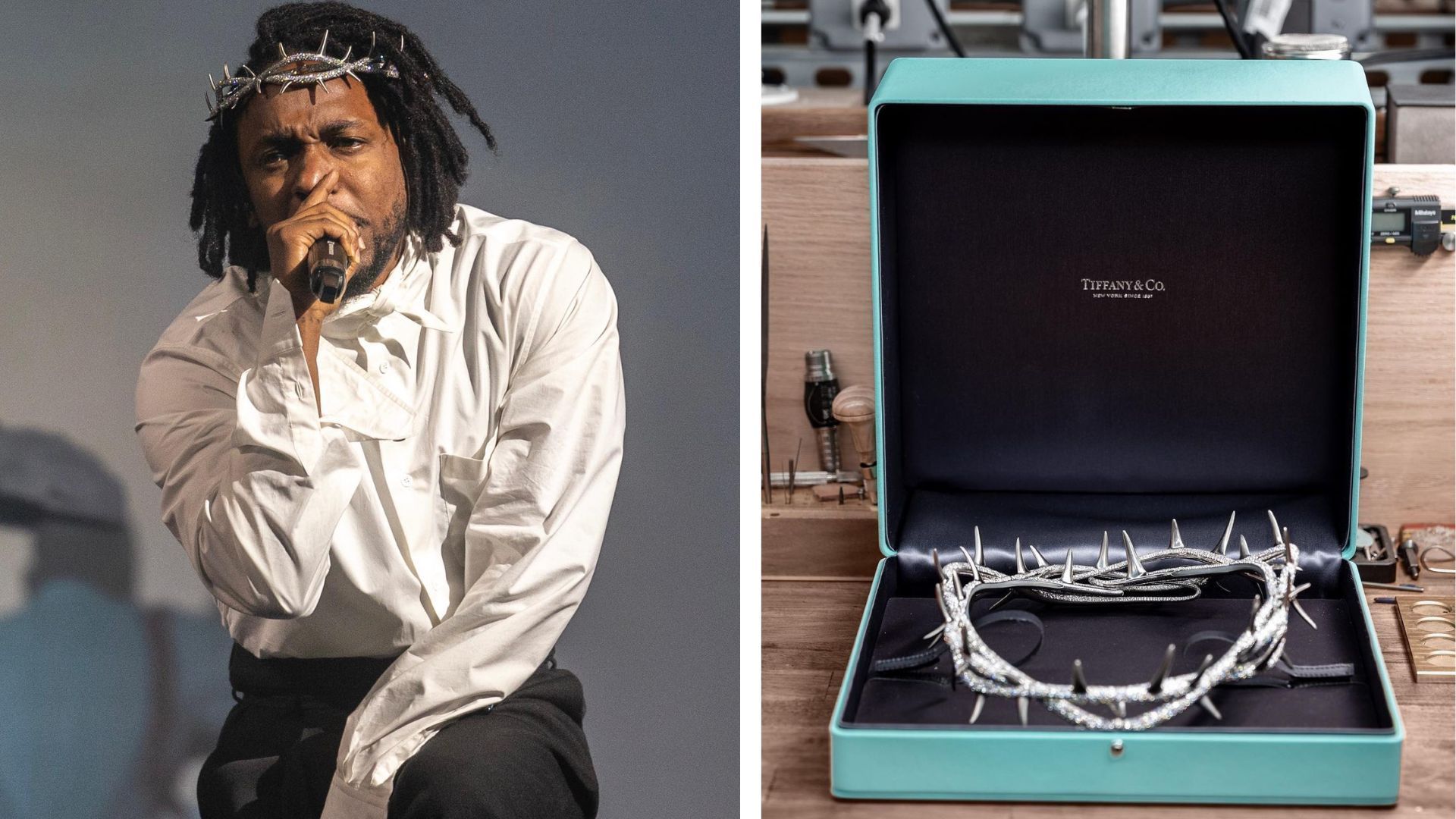 Kendrick Lamar Tiffany & Co crown of thorns