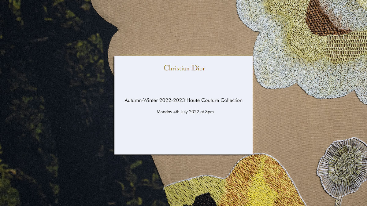 dior haute couture autumn winter 2022 2023