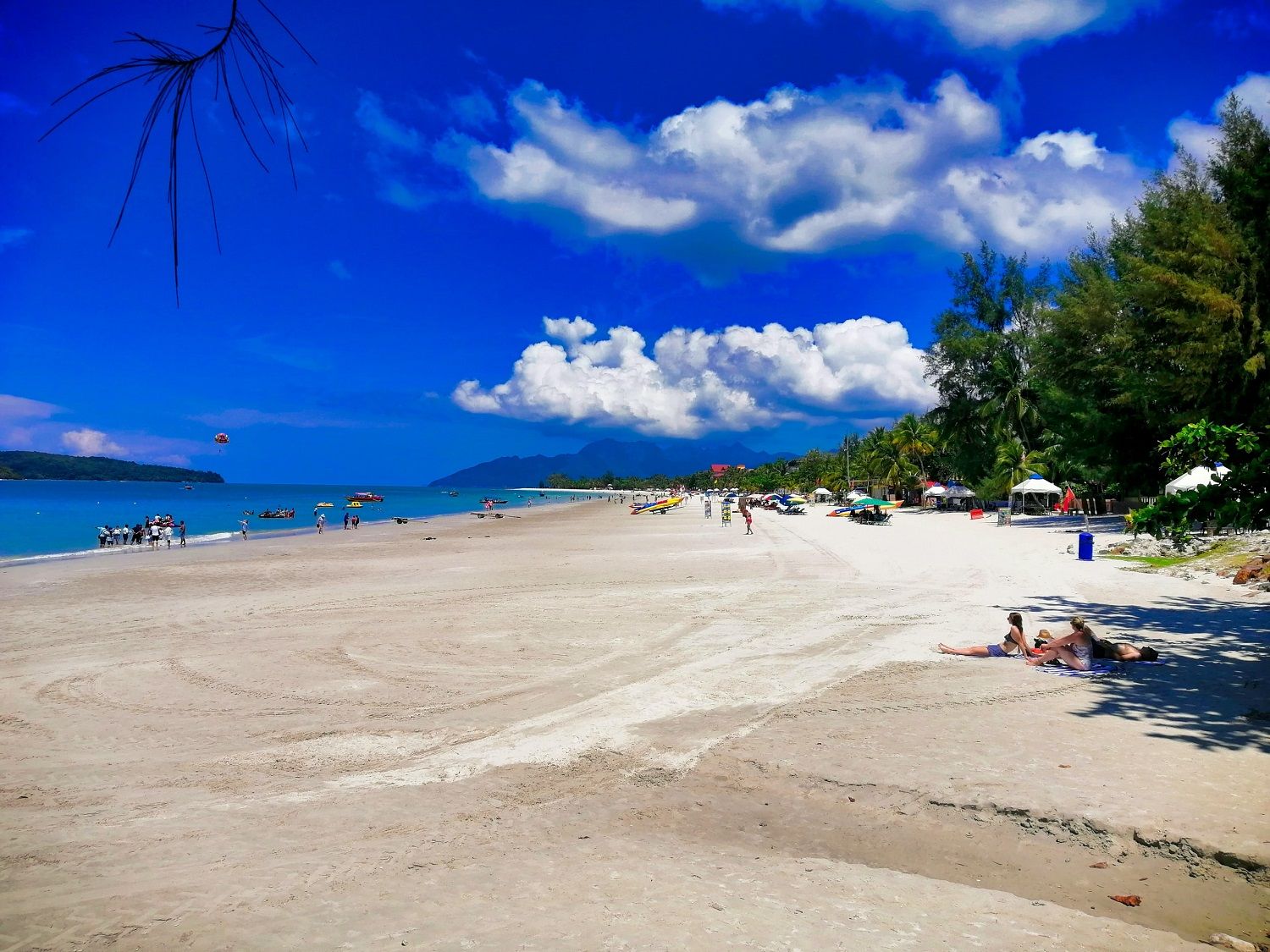 A beach in Langkawi.