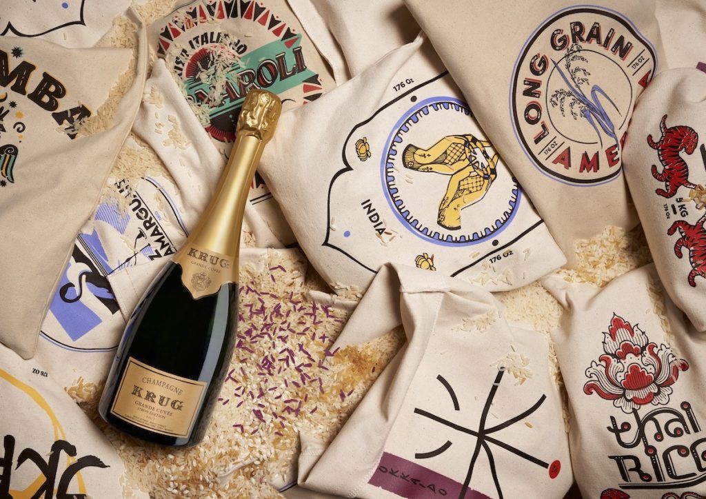 Krug celebrates its new Grande Cuvée 170ème Édition and honours this year’s Single Ingredient of Rice with special menus at Jaan, Hashida and Zen