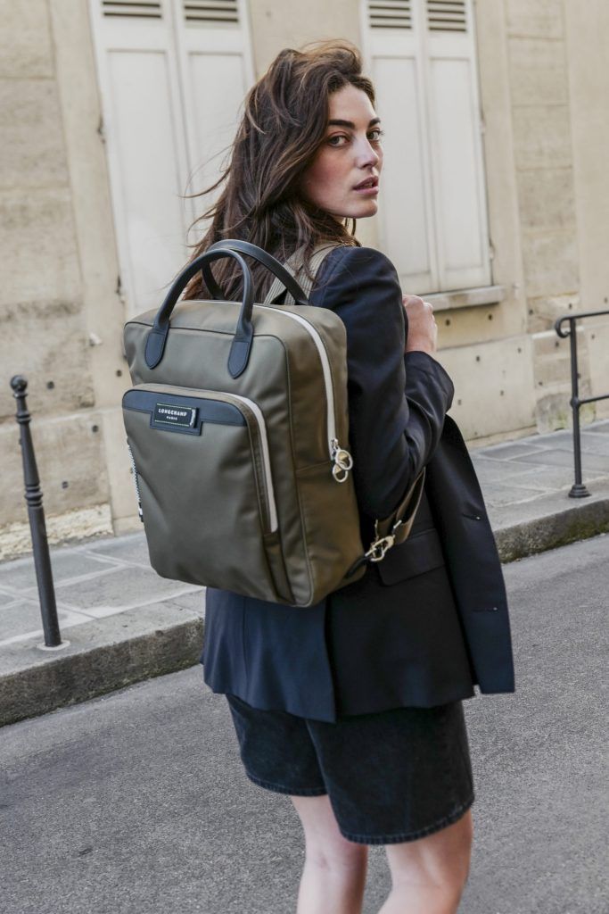 Longchamp, Bags, New Longchamp Eco Recycled Polyamide Canvas Bucket Bag