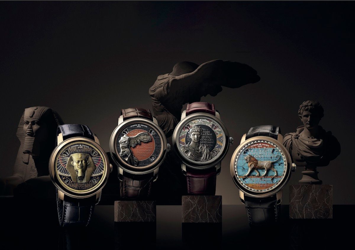 Vacheron Constantin partners with the Louvre for a series of Métiers d’Art watches