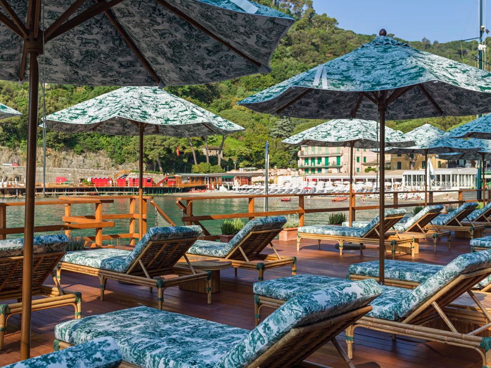 Splendido, the jewel of the Italian Riviera, is now home to a pop-up Dior spa