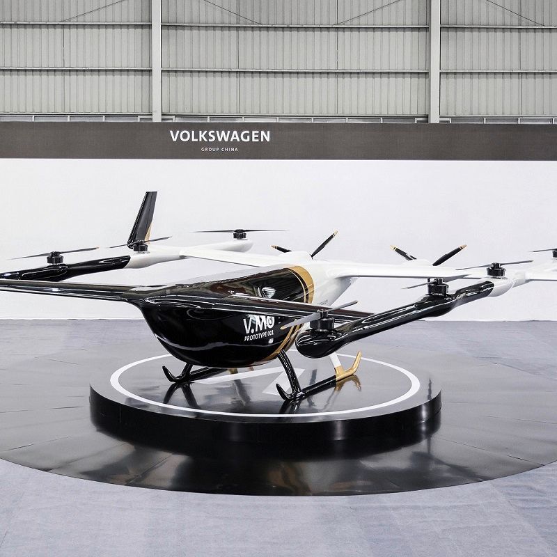 Volkswagen showcases working prototype of electric flying car