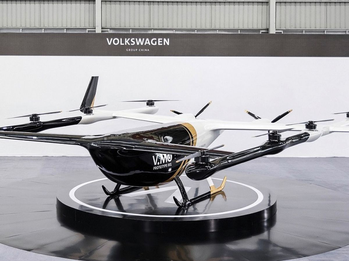 Volkswagen showcases working prototype of electric flying car