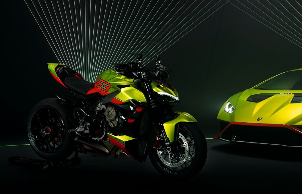 Ducati and Lamborghini team up for the new Streetfighter V4
