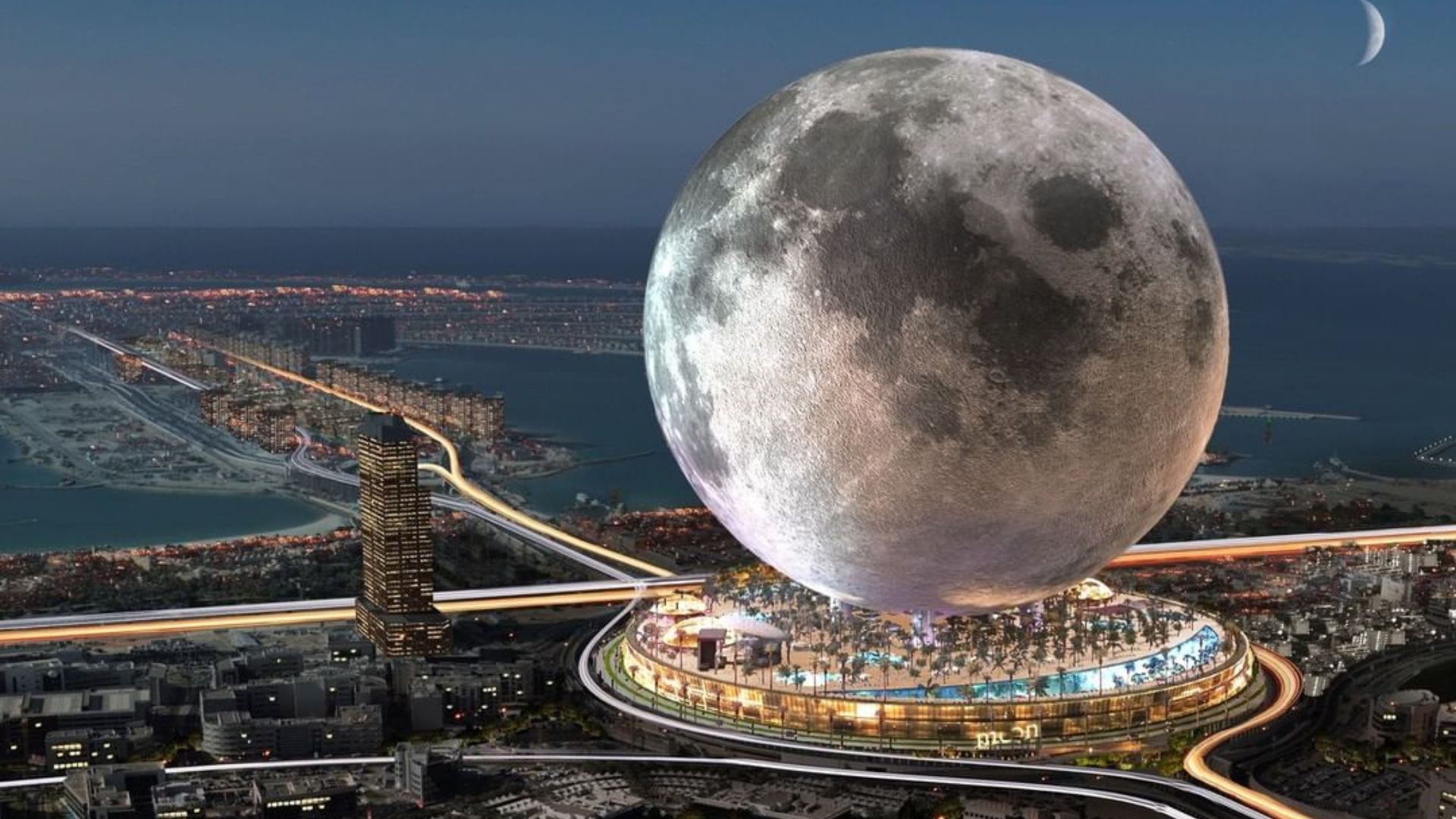 The first 'Moon' resort will unveil in Dubai soon