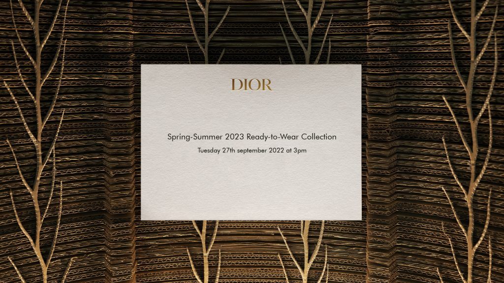 Livestream: Dior Spring/Summer RTW 2023 runway show