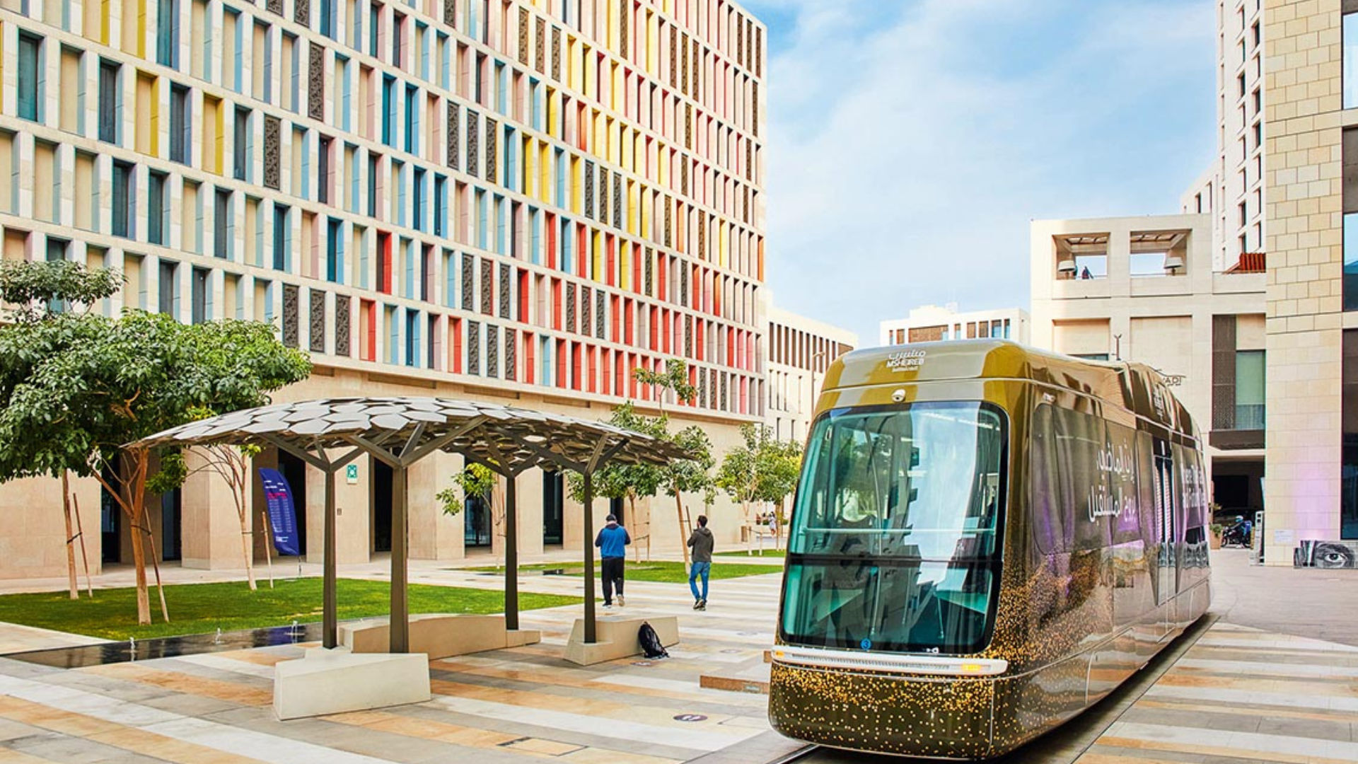 Tram in Doha