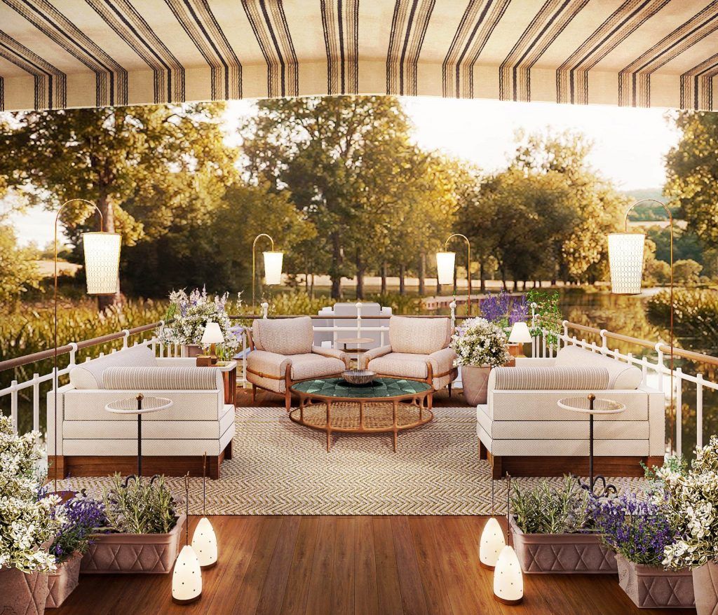 Belmond & Maison Ruinart unveil a luxury barge with a champagne bar