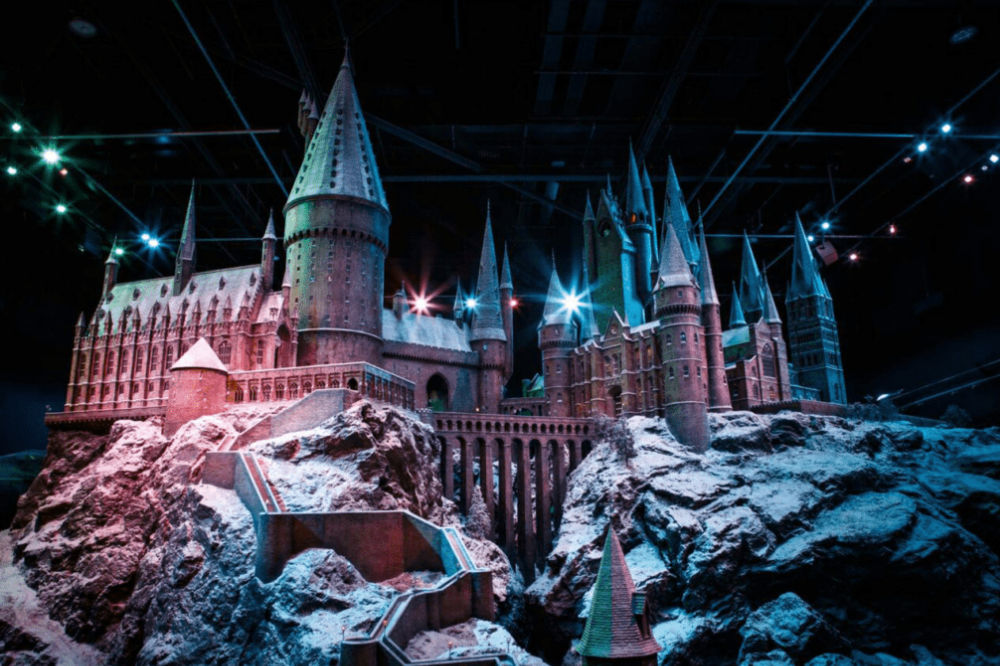 Hogwarts in the snow