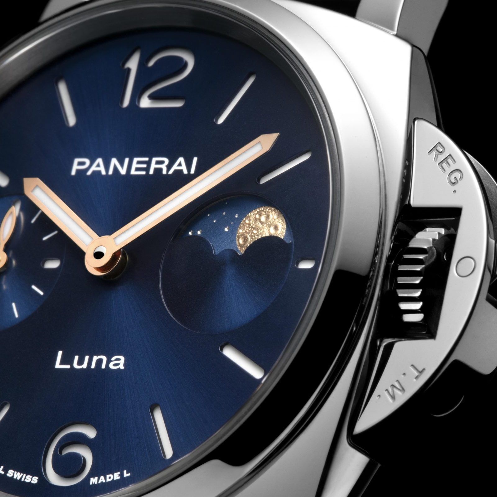 Panerai s Luminor Due collection debuts a Moon Phase