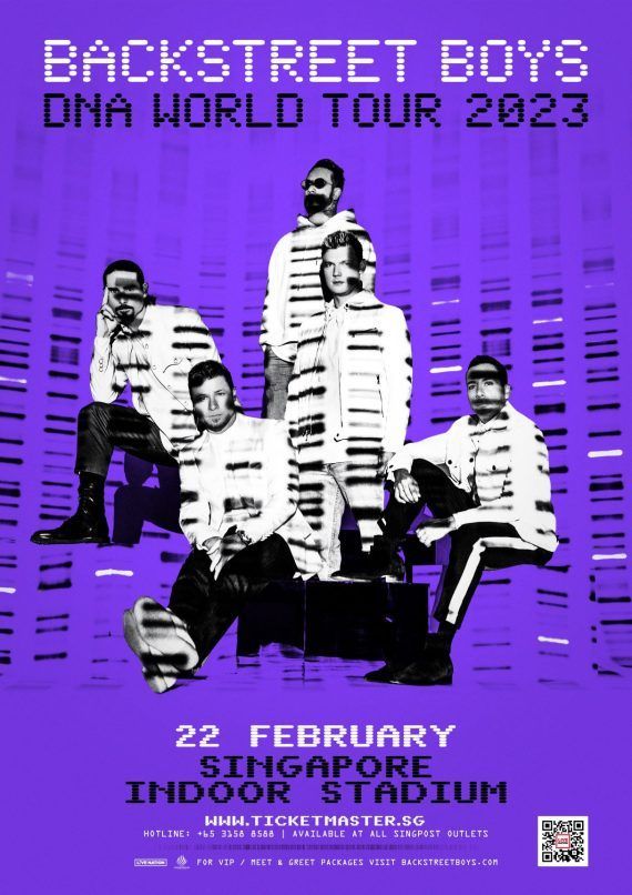 Backstreet Boys DNA World Tour 2023_Singapur