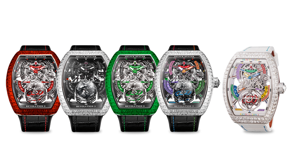 Franck Muller and Cortina Watch s new high jewellery watches