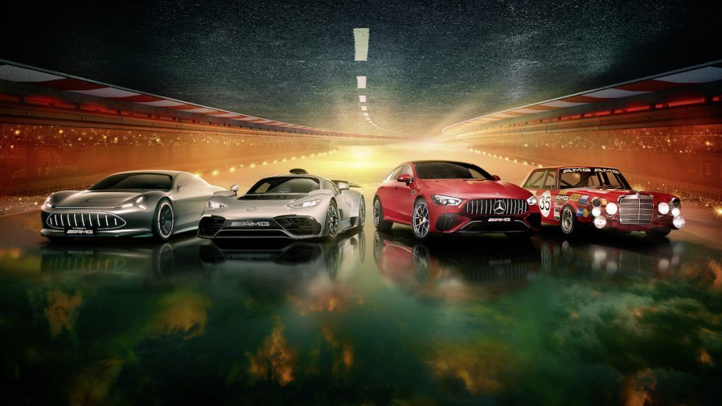 Mercedes-AMG celebrates 55 years of driving change