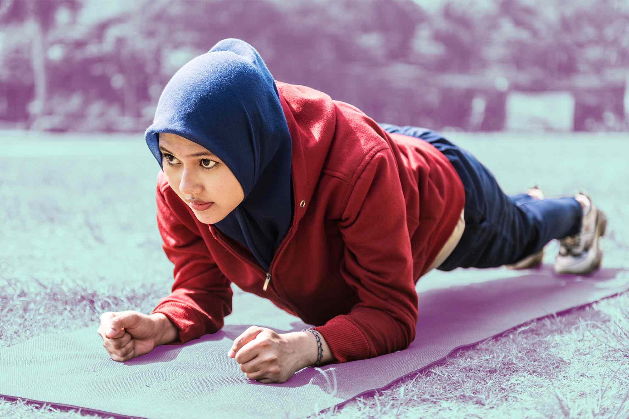 plank hold