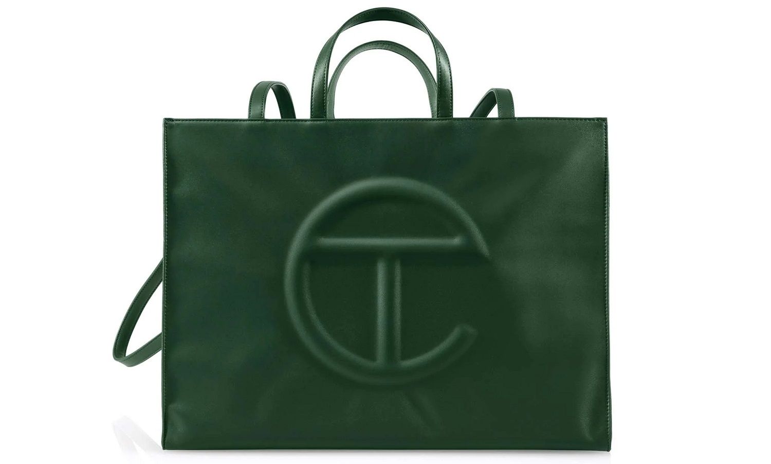Telfar+Medium+Size+Unisex+Shopping+Bag+-+Dark+Olive for sale online