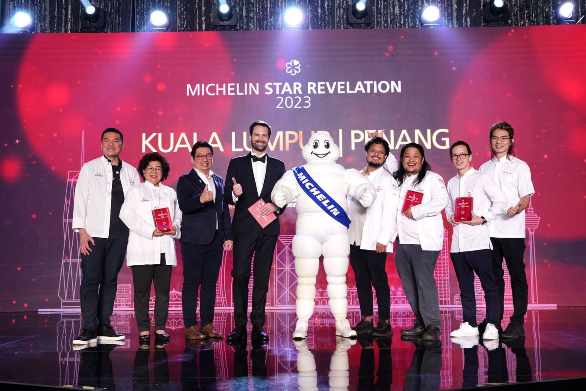 The four restaurants to receive a MICHELIN Star in the inaugural MICHELIN Guide Kuala Lumpur & Penang are DC. by Darren Chin, Auntie Gaik Lean’s Old School Eatery, Dewakan, and Au Jardin. (Photo: MICHELIN Guide)